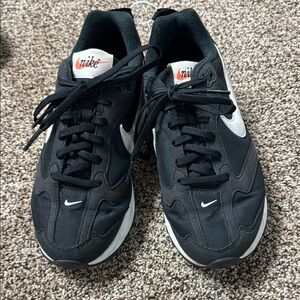 Nike Black Sneakers with White Accents